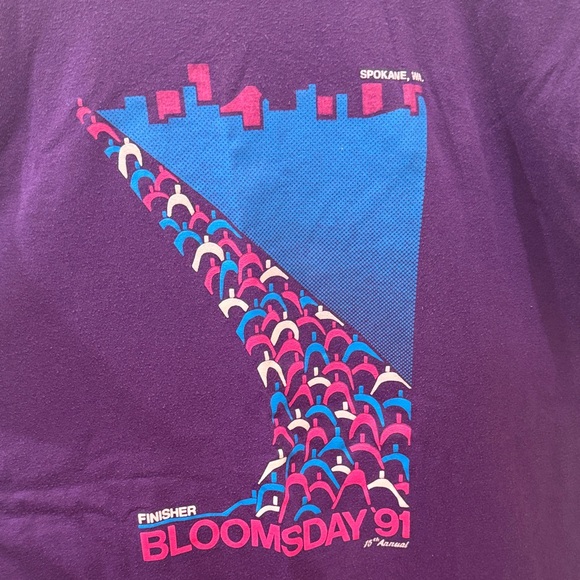 Bloomsday 1991 Shirt Medium (fits Small) - Picture 4 of 4